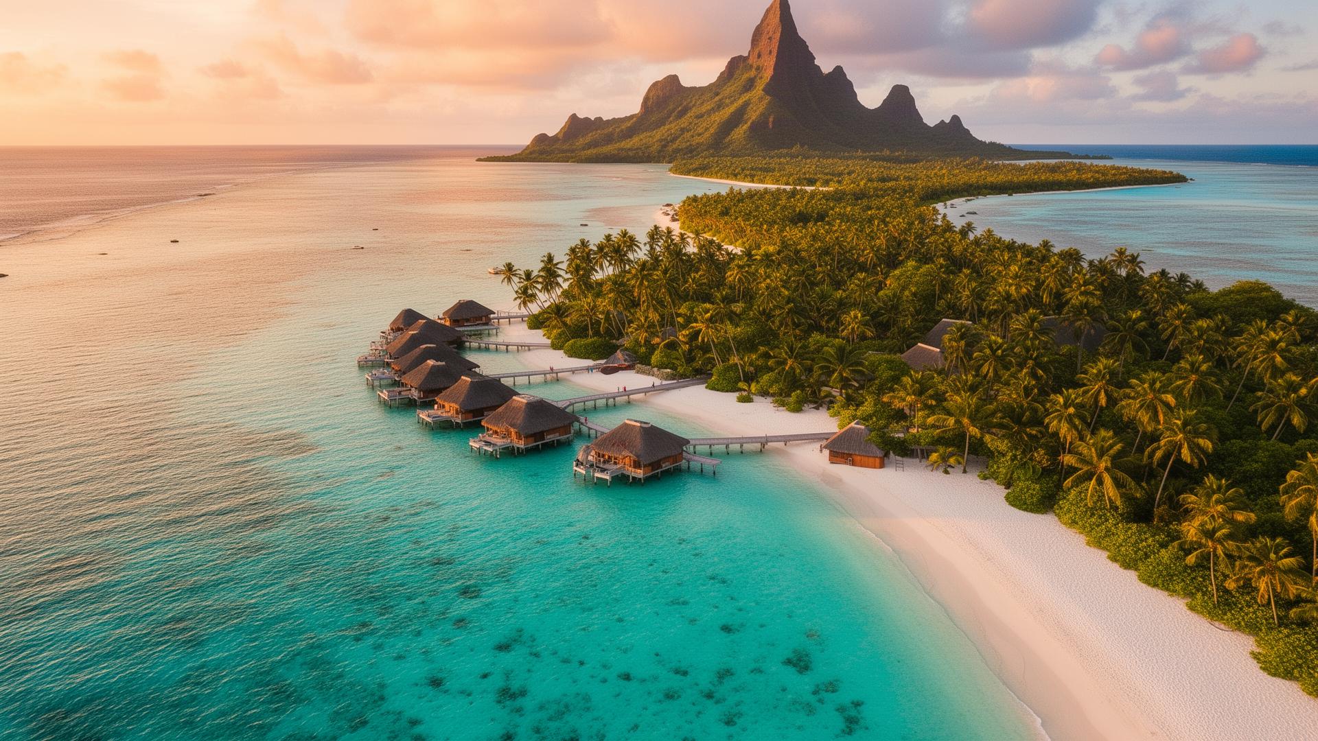 Tahiti lagoon